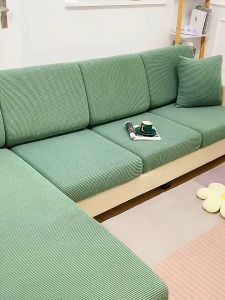 1/2 ปลอกสวมเบาะโซฟา ยืดหยุ่น ผ้าคลุมโซฟา ปลอกหมอนอิงโซฟา ป้องกันฝุ่น ป้องกันรอยขีดข่วนแมว