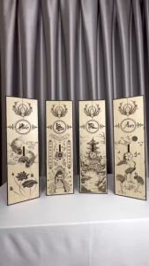 Hộp Đựng Nhang Gỗ Phong Thủy Trang Trí Bàn Thờ/Thờ Cả Đa Dạng Thiết Kế