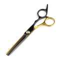 Black Gold Coated Hair Scissors 6.0inch. 