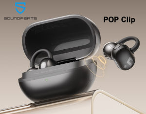 Soundpeats Pop Clip Bluetooth 5.4 Khuyên tai AI ENC kết nối đa điểm Sạc Nhanh IPX5 30H Thời Gian Chơi Mở Tai nghe không dây Tai nghe Bluetooth Tai nghe gắn tai không dây Tai Nghe
