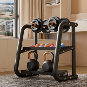 Multifunctional Dumbbell Kettlebell Barbell Storage Rack