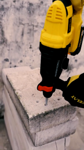 KEELAT 20V Cordless Heavy Rotary Impact Hammer Drill Electric Brushless Hammer Screwdriver Gerudi Tukul Concrete KWHD001