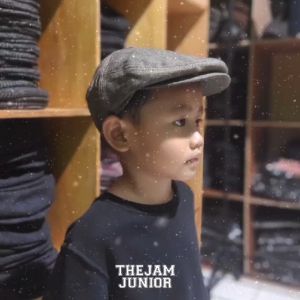 Topi anak | Newsboy cap anak | Flatcap anak | Topi kodok | Topi pelukis | topi klasik