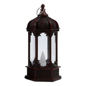 Battery Powered Led Candle Lantern Vintage Light Hanging Lamp Night Table Hand For Decoration Atmosphere Party Lighting Lanterns