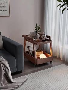 DONGMU | Tủ Đầu Giường Di Động Gỗ Có Kệ Để Đồ