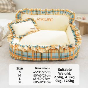 hipidog | All-Season Washable Warm Small Dog Bed