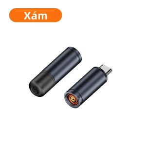 Bật Lửa Điện Mini USB C Không Lửa Chống Gió Dùng Cho Thuốc Lá Cắm Vào Điện Thoại Để Sử Dụng