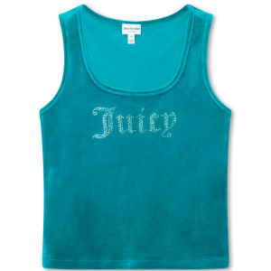 Juicy Couture | Elastic Velvet Rhinestone Camisole