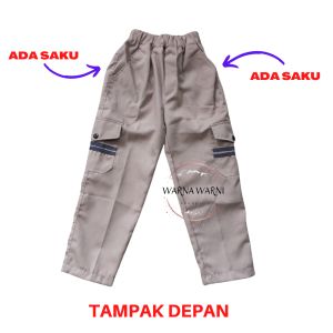 Celana Panjang Cargo Anak Laki-Laki 1 Sampai 15 Tahun Terbaru