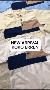 Setelan koko Erren anak 1-12 tahun terbaru / Pakain muslim anak laki-laki model Erren terlaris 2025