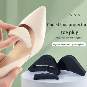 1 Pair Forefoot Sponge Insole Women High Heel Pad Half Forefoot Insert Toe Plug Insoles Cushion