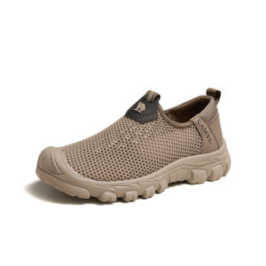 CAMEL | Lace-up Breathable Mesh Walking Shoes for Men