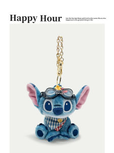 Keychain Gấu Bông Stitch