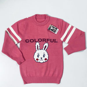 (ALBG1)Áo len bé gái cao cấp cho bé 4-8 tuổi áo thu đông chất len mềm mịn không gây khó chịu cho bé