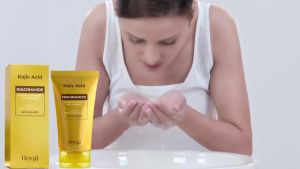 Hoygi | Kojic Acid & Niacinamide Face Wash Brightening Facial Cleanser for Dark Spots & Glowing Skin Evens Skin Tone Acne Scar Care