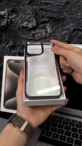 🇹🇭🔥ลดล้างสต็อก🔥 เคส ไอโฟน เคส iphone ฟิลม์นิรภัยสำหรับเลนส์เคลือบมุมหนาใสแข็งกันกระแทกเคสโทรศัพท์สำหรับ iPhone 16 15 14 Pro Max Plus 13 12 11 Pro Max