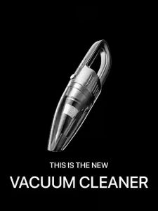 Vacuum Cleaner Portable 120W Serbaguna Alat Penyedot Debu Mobil Kasur USB Tanpa Kabel Rechargeable