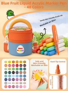 MINGZHUO | Non-toxic Washable Sketch Marker 48 Colors