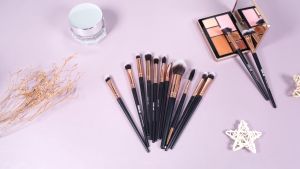MAANGE 13Pcs Make Up Brush Set Powder Blush Highlight Eye Makeup Bursh Set 5818
