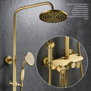 JUNSHEN | Vintage French Style Shower Faucet Set