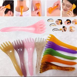 Sisir pijat guasa / 2 pcs alat terapi pijat kepala wajah kaki