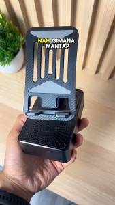 GRATIS ONGKIR Holder Hp Audio Bluetooth 3in1 PowerBank Holder Hp Stand Meja Multifungsi