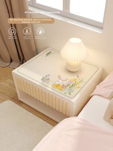 MEIFANJU | Modern Water Dust Oil Heat Resistant Bedside Table Cover