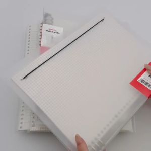 A5/B5/A4 Refillable Notebook Blank/Grid/Lined 60 Sheets Big Binder Notebook School Office Stationery