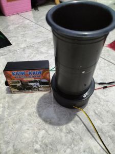Klakson elektrik kiuw kiuw 1 speaker 40 watt untuk mobil & truk 12-24 V