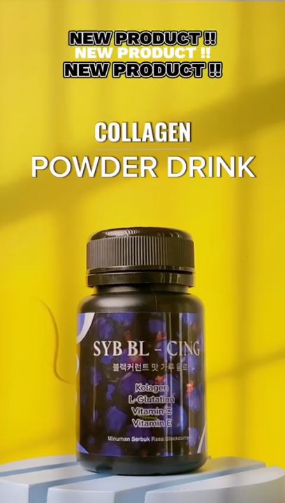 NEW SYB BL-CING COLLAGEN DRINK BLACKCURRANT 50 GR (BTL)