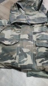 Áo khoác lính Aber kaki cao cấp có mũ ARM-940