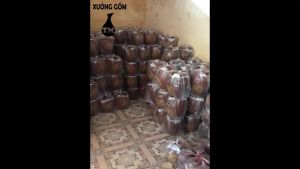 [VOUCHER 10%] Hũ sành đựng gạo đựng nước ngâm rượu chữ Tài Lộc gốm sứ Bát Tràng mẫu nắp tròn -