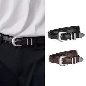 JIFANPAUL | Slender Stylish Mens Leather Belt 2.3cm