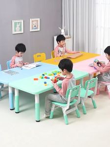 Thaitrendy โต๊ะเก้าอี้เรียนหนังสือ โต๊ะเด็ก โต๊ะเขียนหนังสือเด็ก โต๊ะทำการบ้าน โต๊ะเด็กอนุบาล