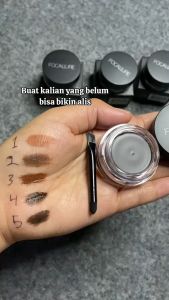 Focallure Eyebrow Cream Gel Waterproof Cream Gel Eyebrow Tahan Lama Eyebrow Cream Gel Waterproof Kosmetik Mata