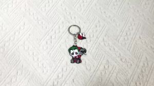 Bandai | Cartoon Figure The Joker Keychain Funny Cute Accessories Pendant Key Chain for Friend Halloween Party Gifts