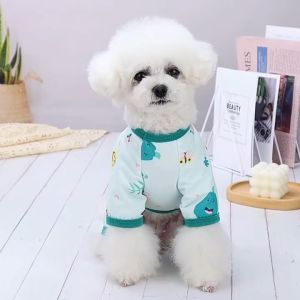 jumsuit pijama (áo liền quần ) mẫu in dễ thương cho chó mèo - T3 PETS SHOP