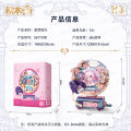 Senbao Khối Xây Dựng Gumei Tay Quay Kỷ Lục Cầu Thủ Đồ Chơi Mô Hình Lắp Ráp Kit旋音花语 Huy Hiệu Giá Đỡ Tập Thể. 