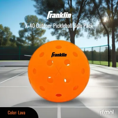 Franklin 1- Piece Outdoor Pickleball (X-40)