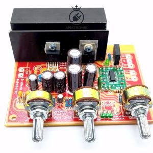 KIT POWER AMPLIFIER SUBWOOFER 2.1 COCOK UNTUK SPEAKER KOMPUTER DAN MINIATUR SOUND