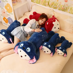 gấᴜ bông Lena nằm size to khổng lồ gối ôm ngủ đáng yêu quà tặng sinh nhật K12T1