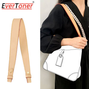 EverToner Bag Strap for LV-ODEON Bag Handle Straps Handbag Crossbody Underarm Short Shoulder Belts Geunnie Leather Bag Accessories