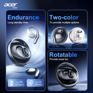 Acer | Acer OHR550 Open Ear Hook Wireless Bluetooth Headset Non-In-Ear Sports Earbuds Long Battery Life HD Calling Headphones