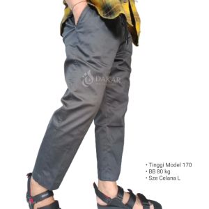 Celana Panjang Chino Ankle Pant & Sirwal Pinggang Karet