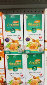 MADU VITAGERD Herbal Relief | Suplemen Herbal Alami untuk Pencernaan & Kesehatan Pernapasan | 350gr