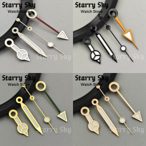 Starry Sky High Quality Silver/Gold/Rose Gold/Black 4-pin Quartz Watch Hands With Luminous Fit For RONDA 515-24H Quartz Movement