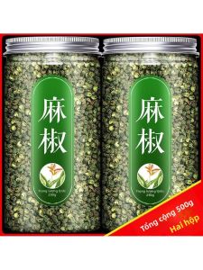 Hạt Tiêu Sichuan Xanh Khô Mới 500g