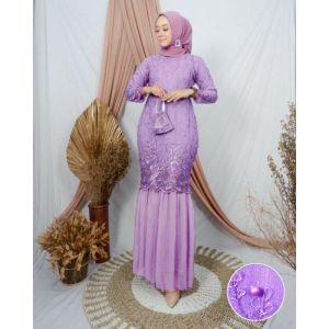GAMIS MAXI DUYUNG ARIANA/ TILE TUTU/ GAMIS SERAGAM PESTA KONDANGAN/ FREE MASKER