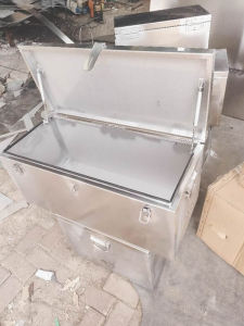 Large Size Waterproof Stainless Steel Tool Box Oil Tank Water Tank Home Appliance Repair Engineering Machinery Repair Pickup Truck Tool Box