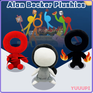 Hot Youtooz Alan Becker Plush Toy Game Cartoon Stuffed Doll Stuffed Alan Becker Stickman Plush Stick Man Kids Boy Birthday Gift